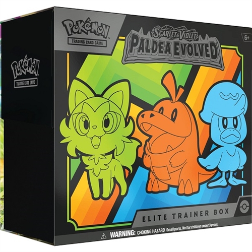 Pokemon TCG - Scarlet & Violet 2 - Paldea Evolved - Elite Trainer Box (Pikachu Promo)
